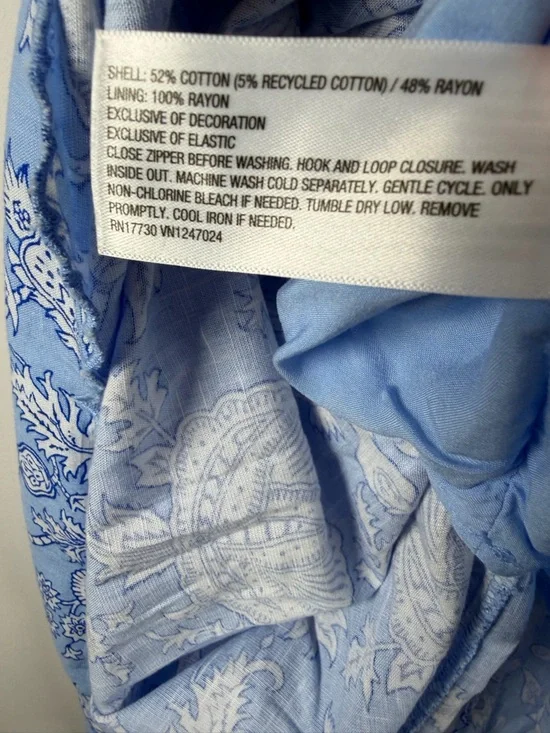 Women's Floral Vines Drop Waist Midi A-Line
Dress Blue -Roller Rabbit x Target M - Picture 13 of 14